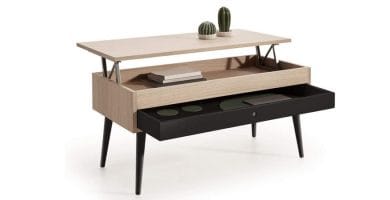 Comprar mesa de centro elevable vintage en Amazon