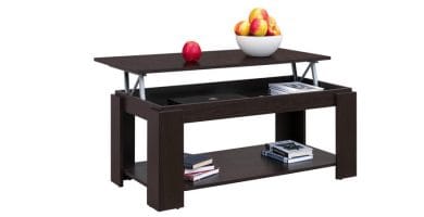 Comprar mesa de centro elevable wengue en Amazon